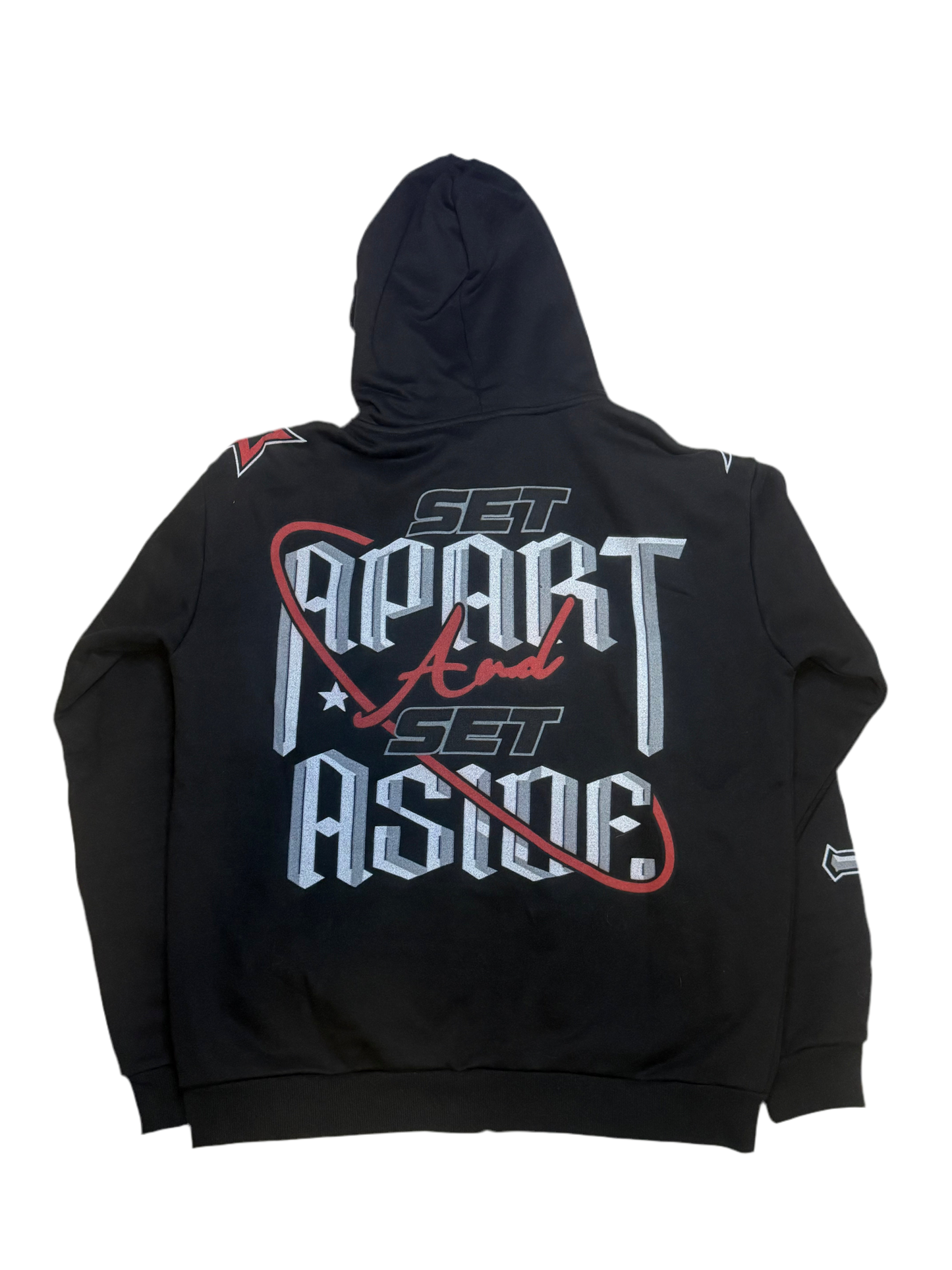 “SET APART AND SET ASIDE” Zip Up Hoodie PREORDER