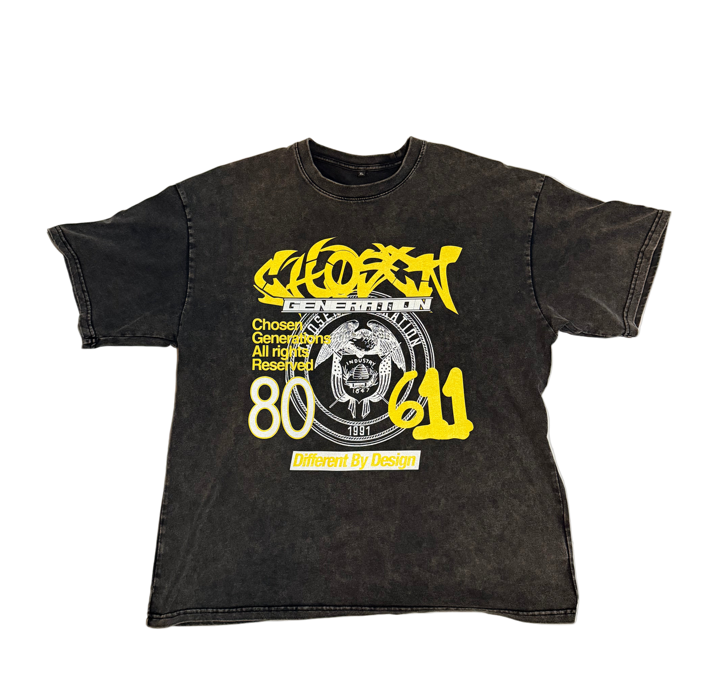 SNOW WASHED JERSY STYLE TEE