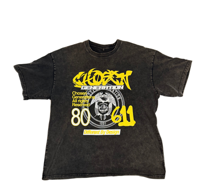 SNOW WASHED JERSY STYLE TEE