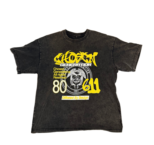 SNOW WASHED JERSY STYLE TEE